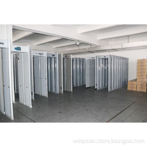 6 Pinpoint Zones Secu Scan Archway Walk Through Metal Detector Scanner Embassies Check-in Area